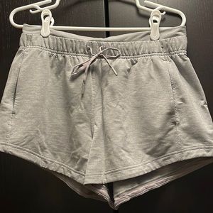 Lululemon High Rise Shorts. Gray. Size 8.
